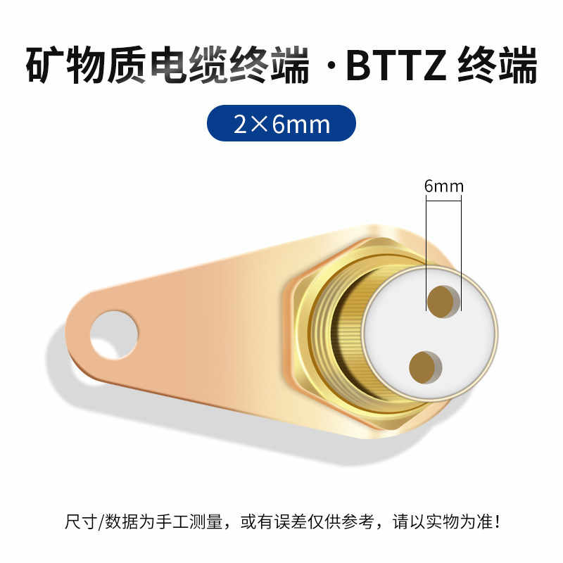 2*6mm平方 / 铜色