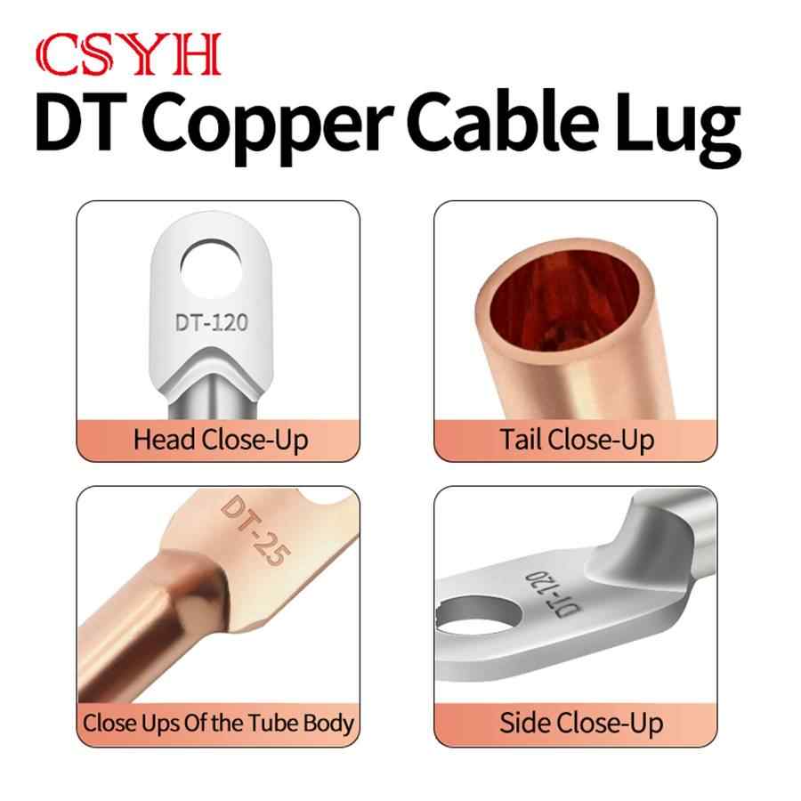 DT copper nose - tin plated