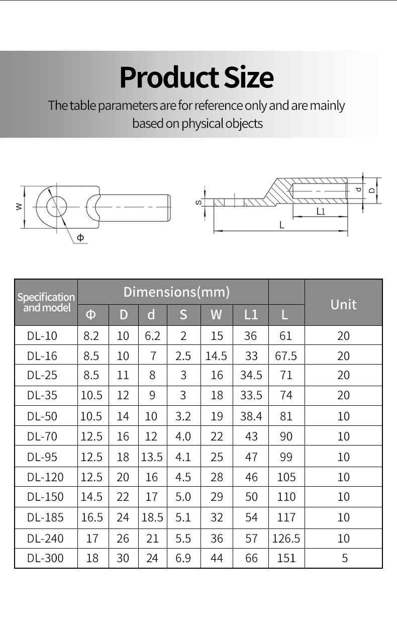 DL aluminum nose 10