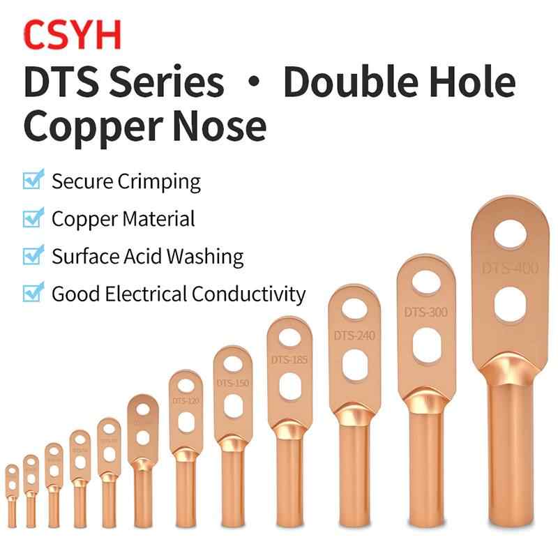 DTS Double Hole Copper Nose - Purple Copper