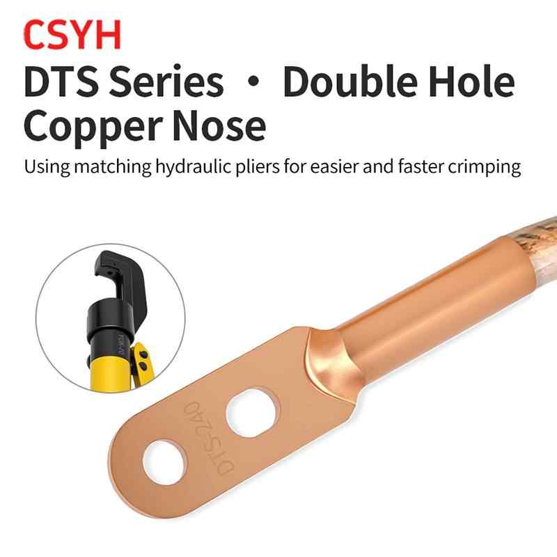 DTS Double Hole Copper Nose - Purple Copper