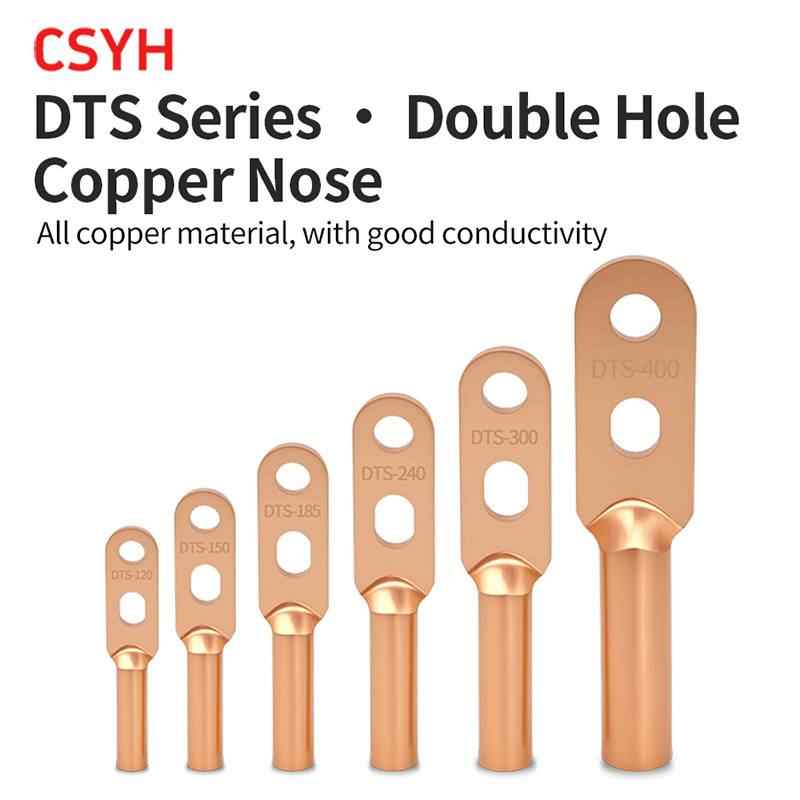 DTS Double Hole Copper Nose - Purple Copper