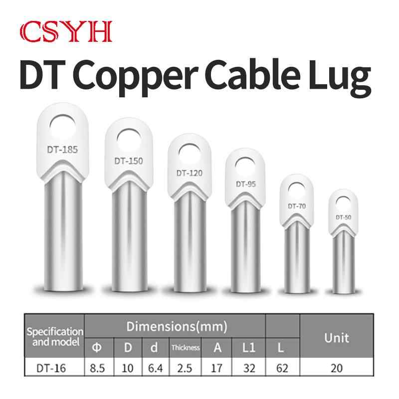 Tinned Copper LugDT-16MM² / Silver white