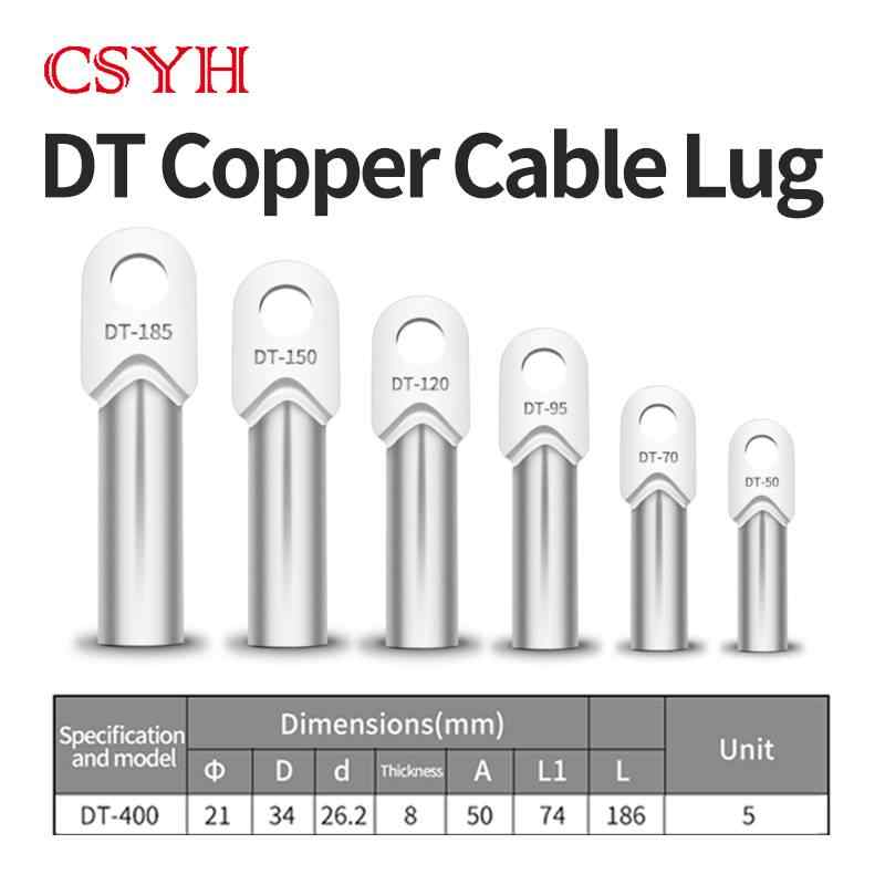 Tinned Copper LugDT-400MM² / Silver white