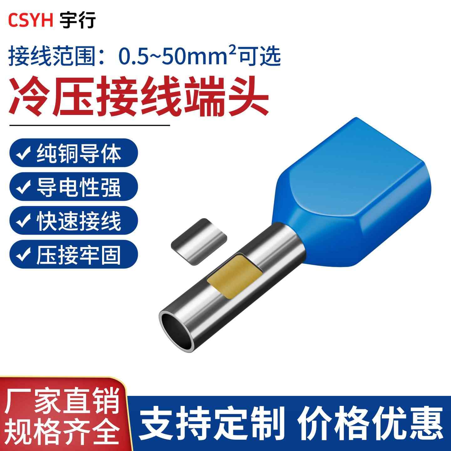  TE系列·双线管型端子