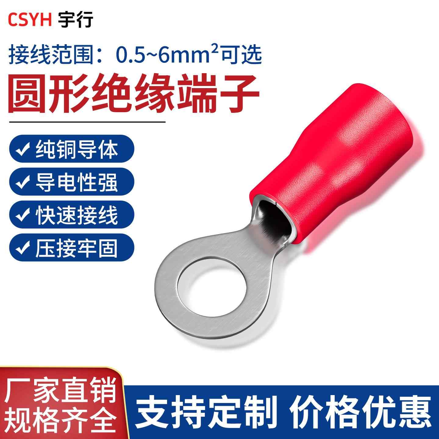  RV系列·圆形绝缘端子