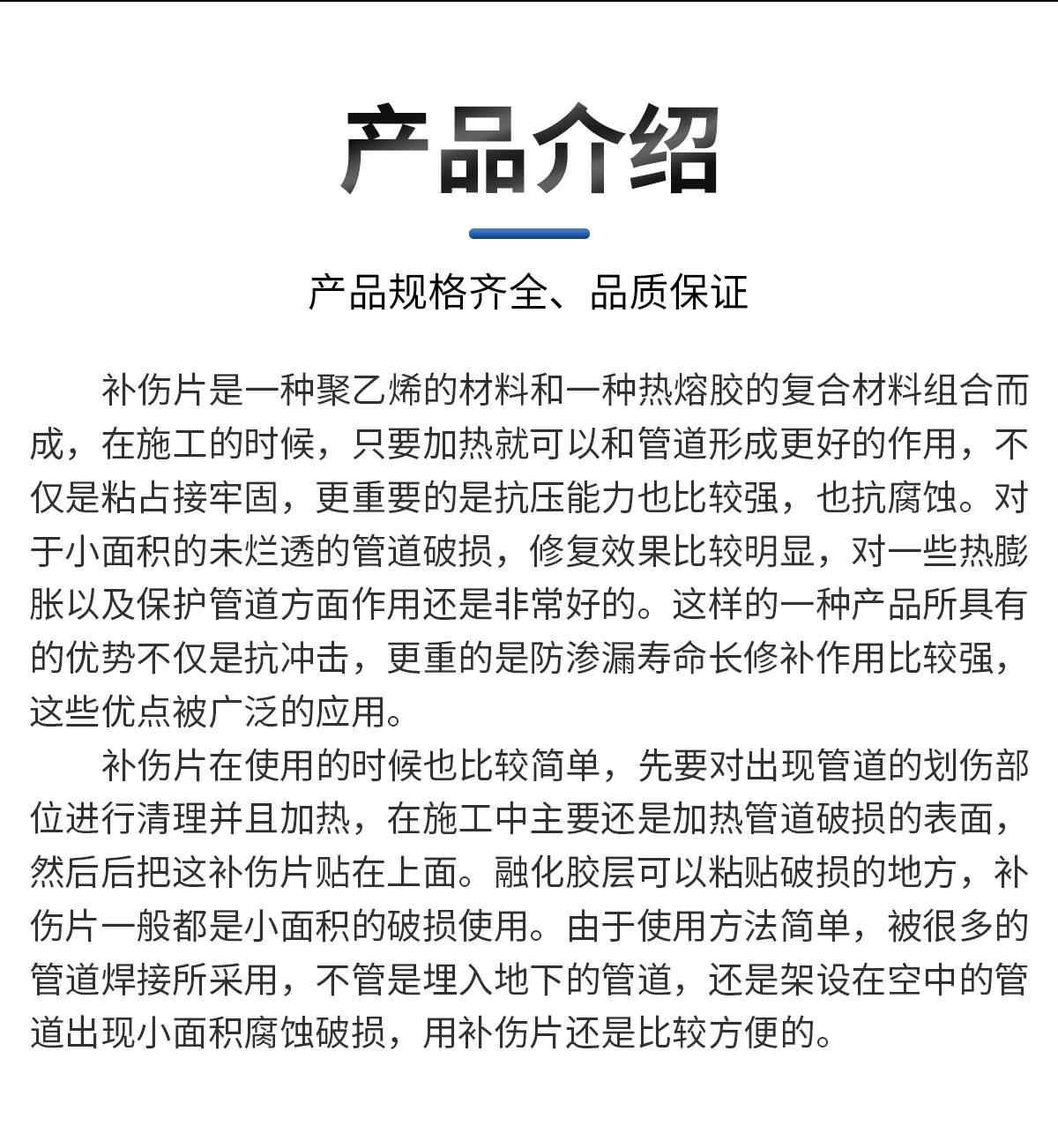 补伤片 10