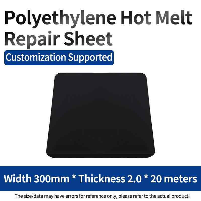300mm*2.0mm, 20m Per Roll, Unit Price / Black