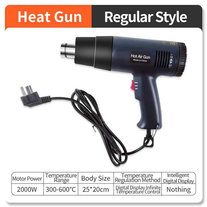 2000W Non-Digital Heat Gun / blue