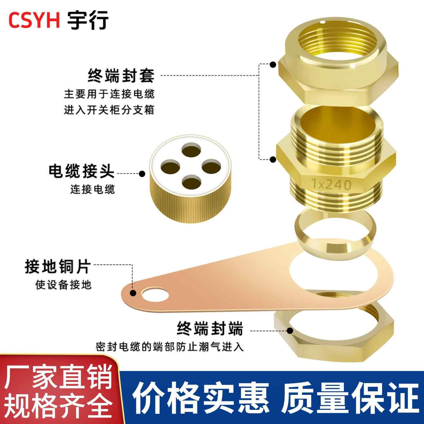 矿物质电缆终端-多芯