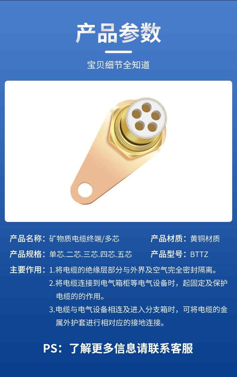 矿物质电缆终端-多芯 9
