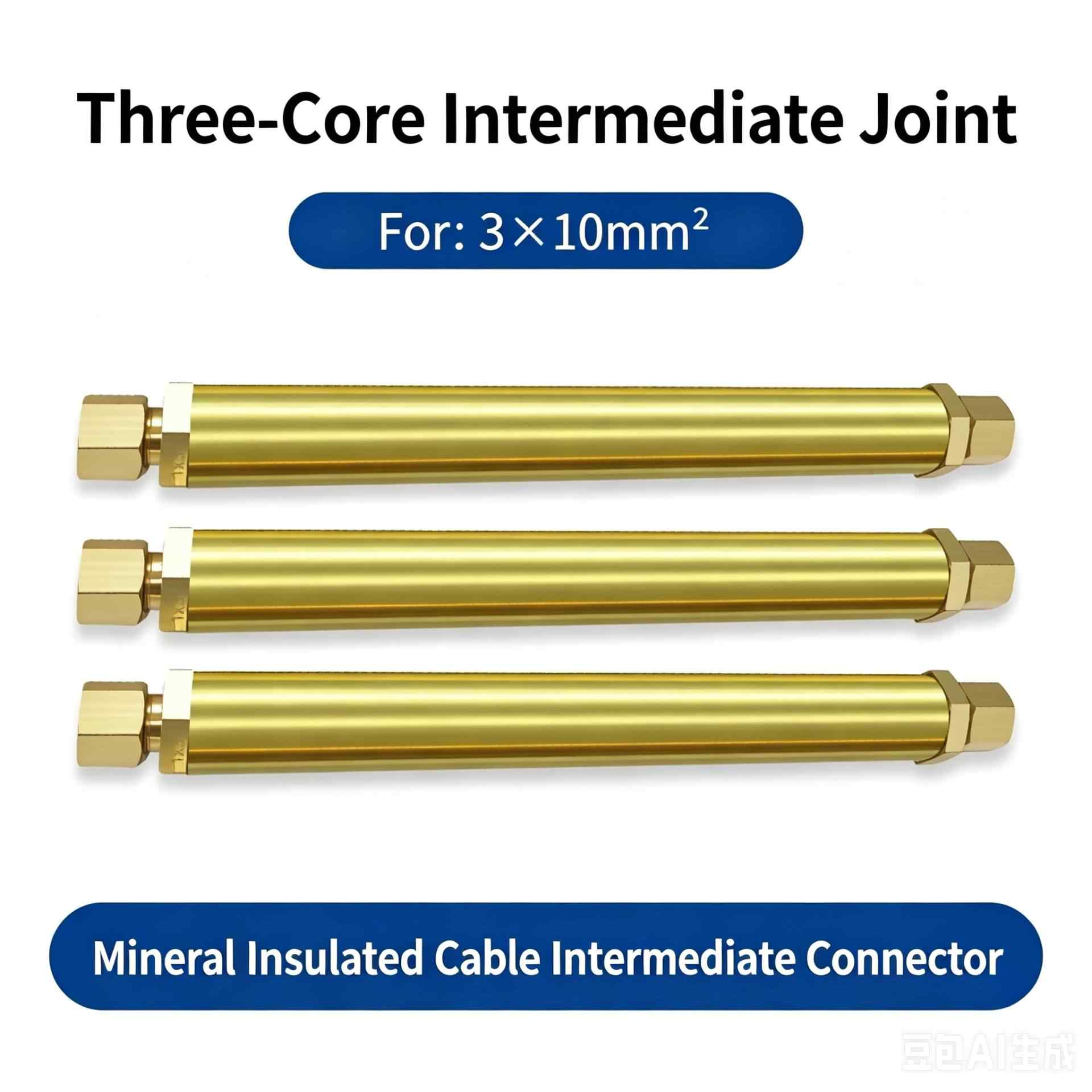 Intermediate Joint 3×10mm² / Yellow