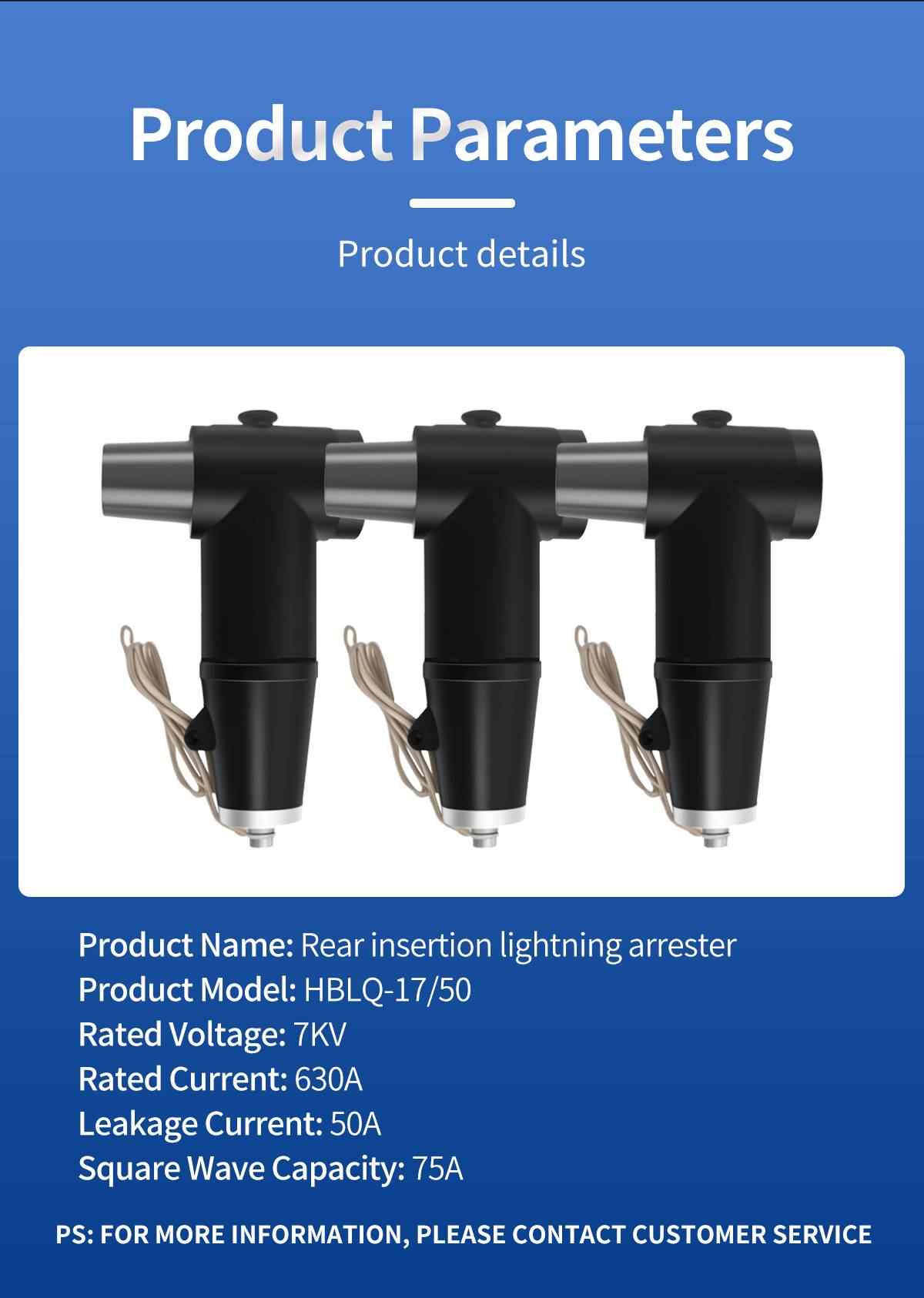 European-style Cable Surge Arrester 9