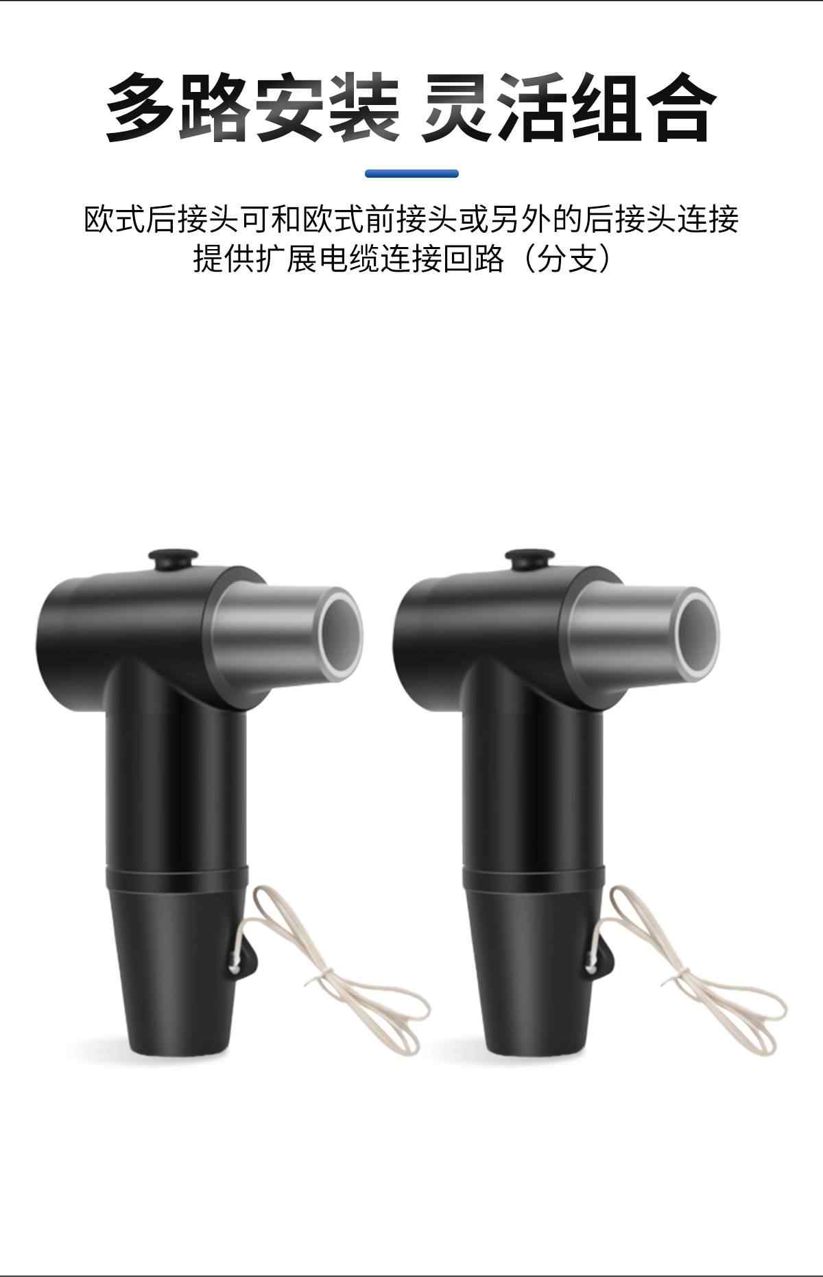 电缆欧式后插拔头 3