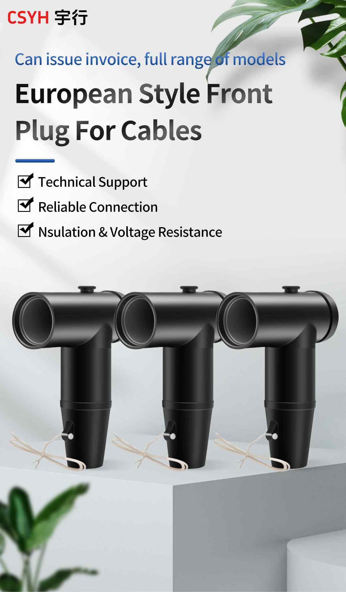 European Type Front Separable Cable Connector 1