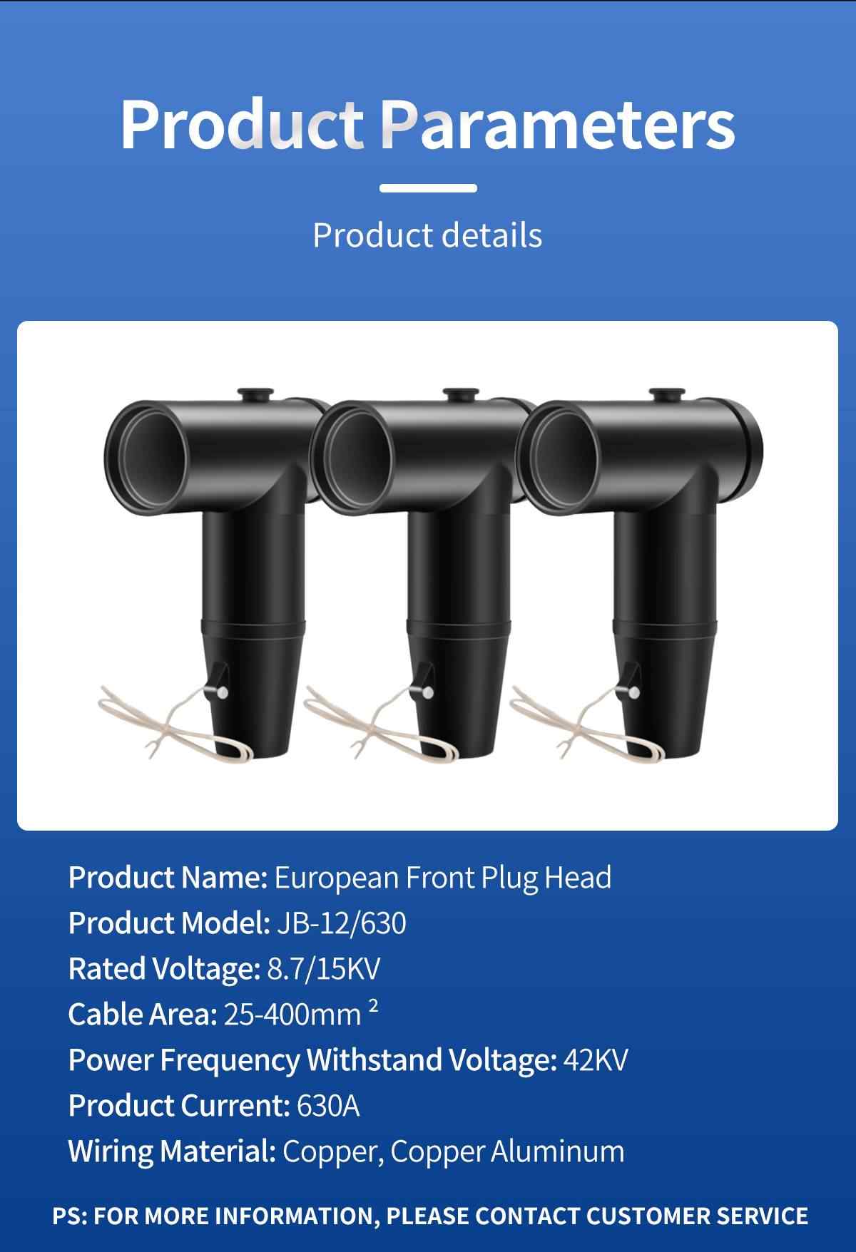 European Type Front Separable Cable Connector 10