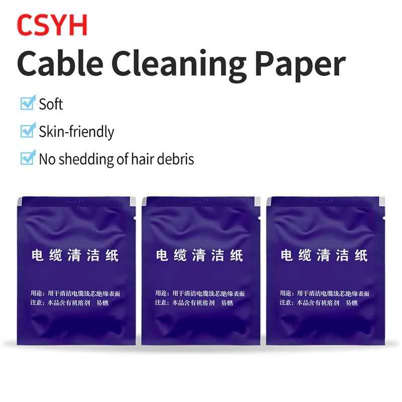 Cable Cleaning Wipes
