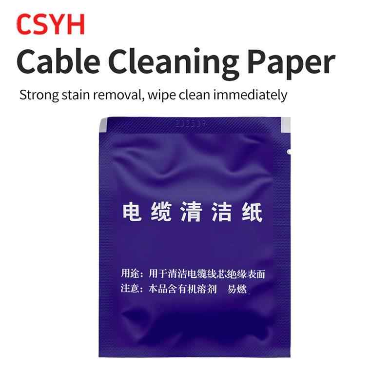 Cable Cleaning Wipes