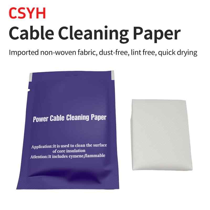 Cable Cleaning Wipes