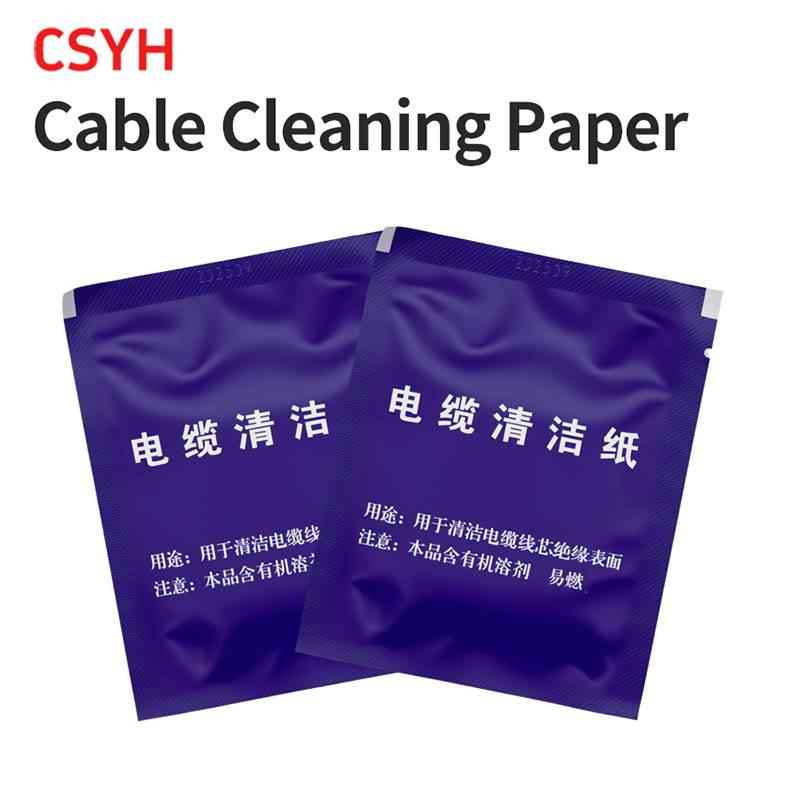 Cable Cleaning Wipes