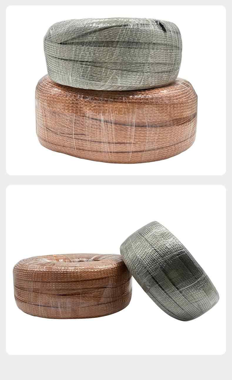 Tinned Copper Braided Strap - Per Meter 14