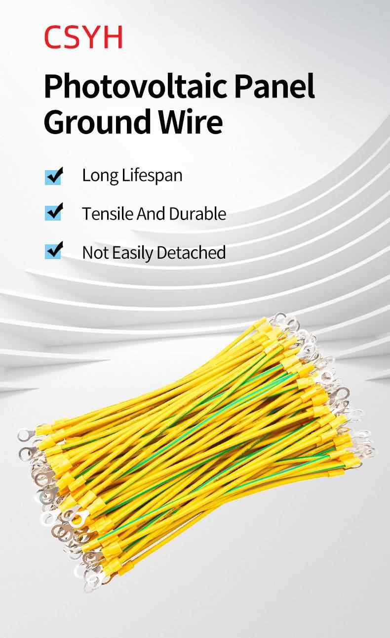 Yellow-green ground wire 1