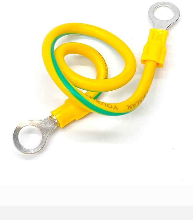 Yellow-green ground wire 5
