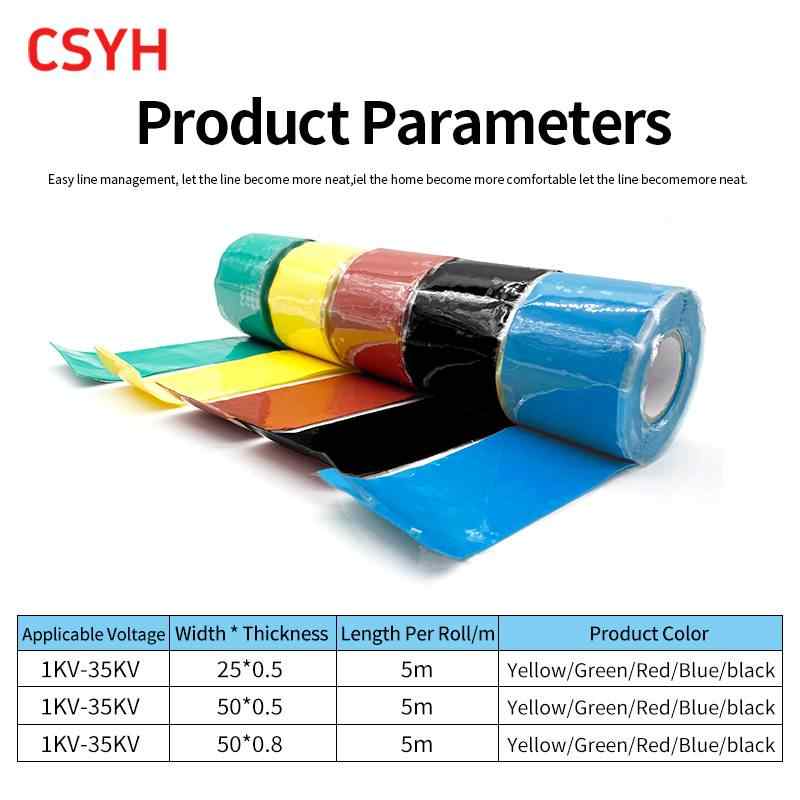 Silicone Rubber Self-fusing Insulation Tape