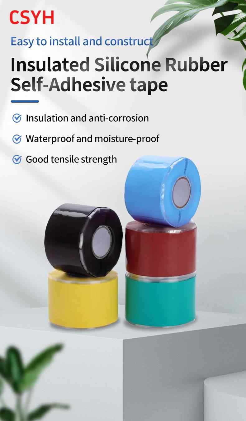Silicone Rubber Self-fusing Insulation Tape 1