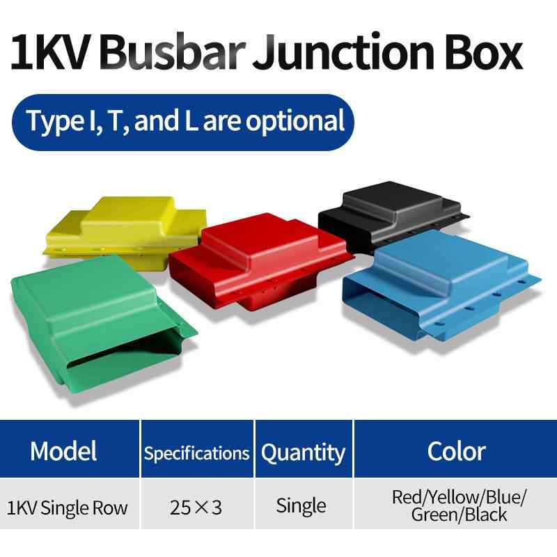 1kV Type I, Type T, Type L, 25*3 Double Row / Red, Yellow, Blue, Green, Black