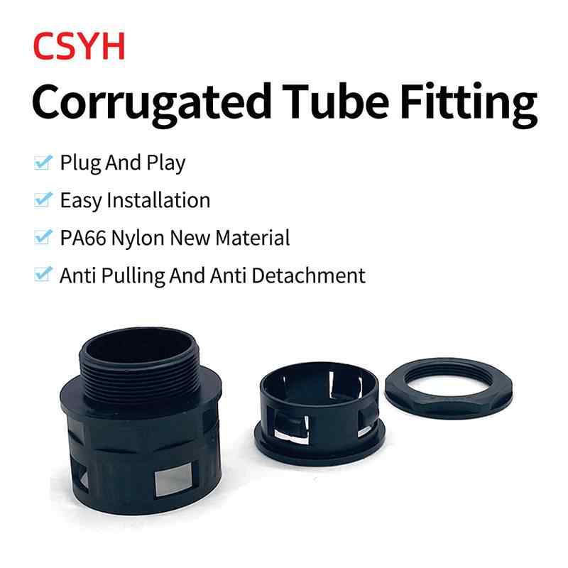 Corrugated Plastic Pipe Connector