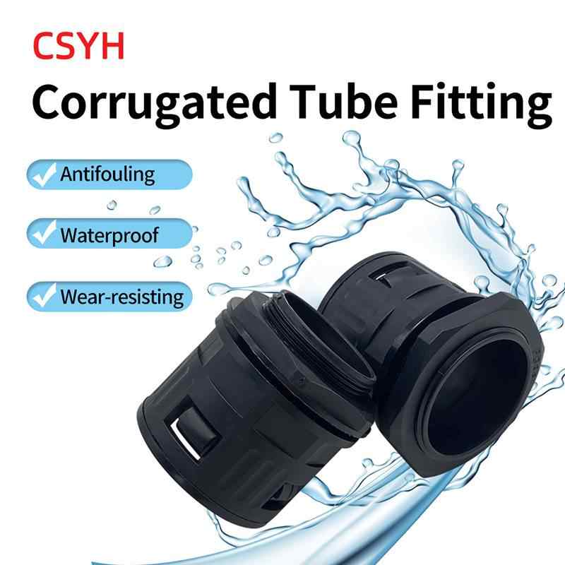 Corrugated Plastic Pipe Connector