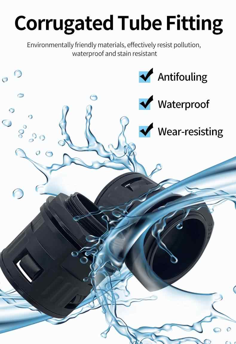 Corrugated Plastic Pipe Connector 7