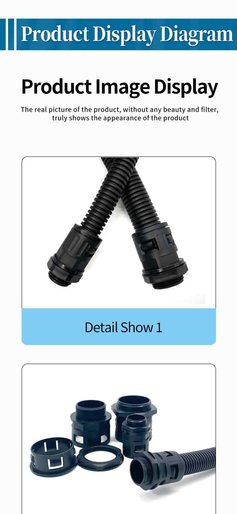 Corrugated Plastic Pipe Connector 12