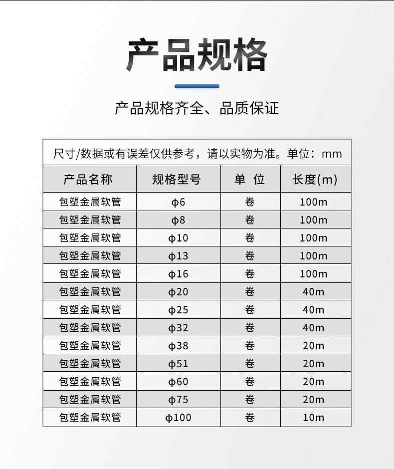包塑金属软管 13