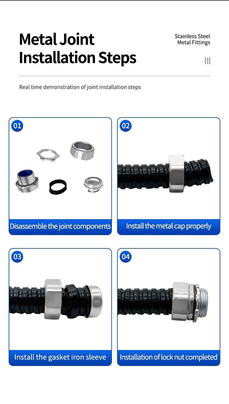 PVC Coated Metal Conduit Connector 7