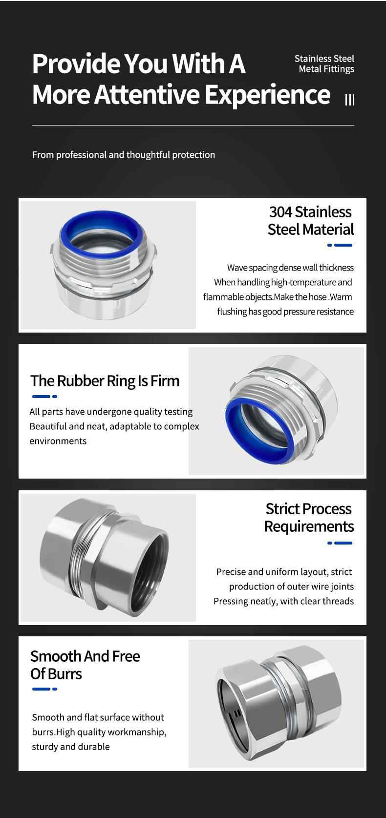 PVC Coated Metal Conduit Connector 8