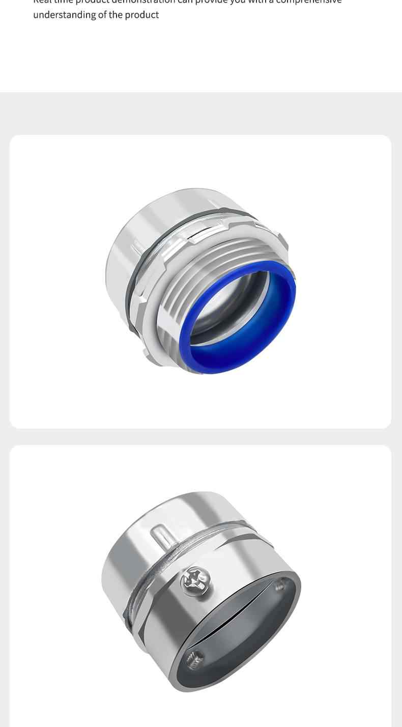 PVC Coated Metal Conduit Connector 13