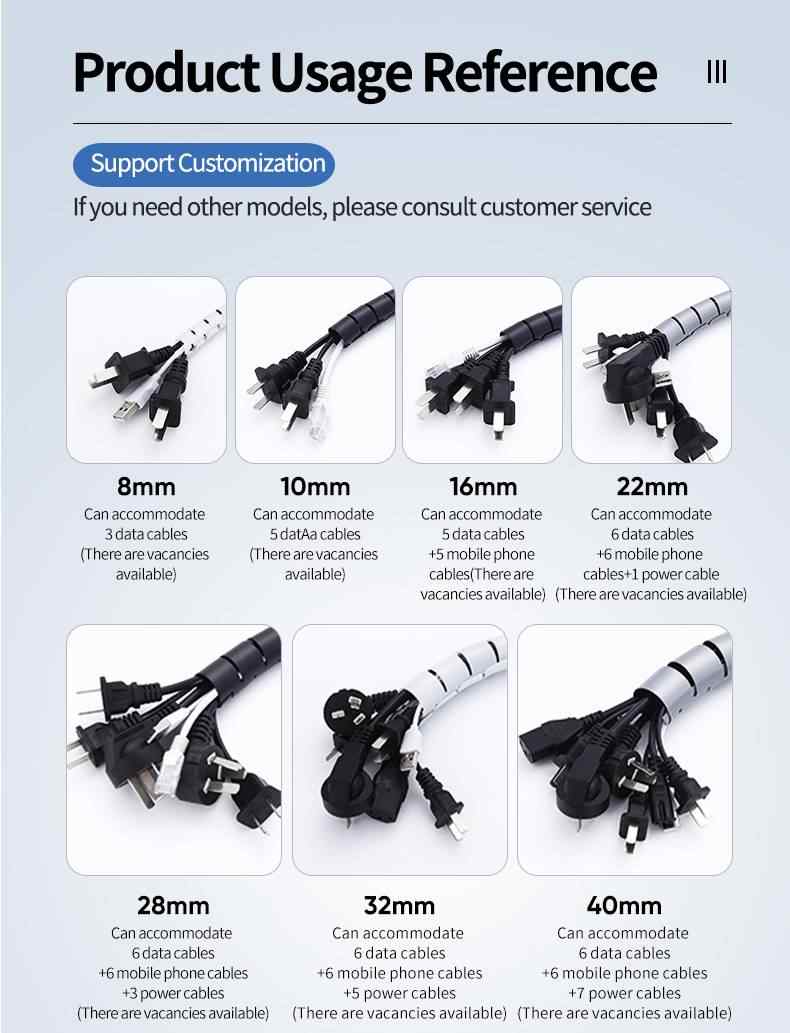 Cable Organizer Tube 11