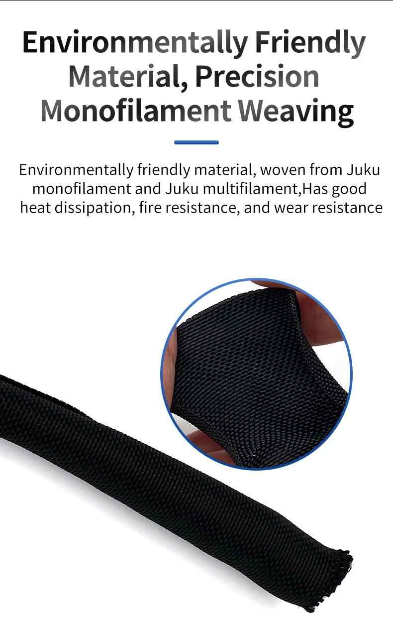 Self-wrapping Open Textile Sleeve 4