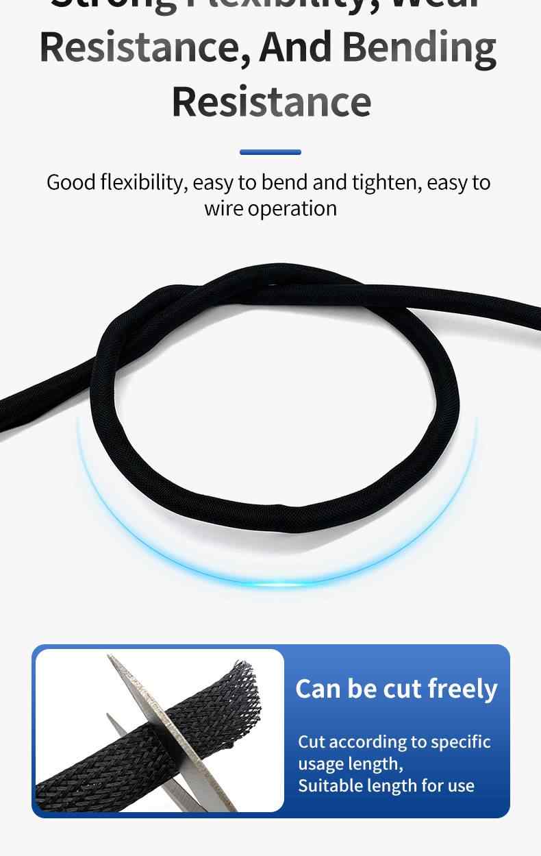 Self-wrapping Open Textile Sleeve 6
