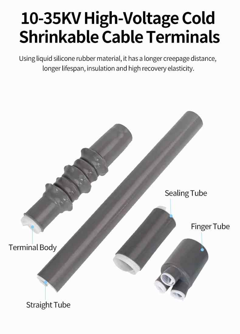 10-35kV Cold Shrink Cable Termination 4