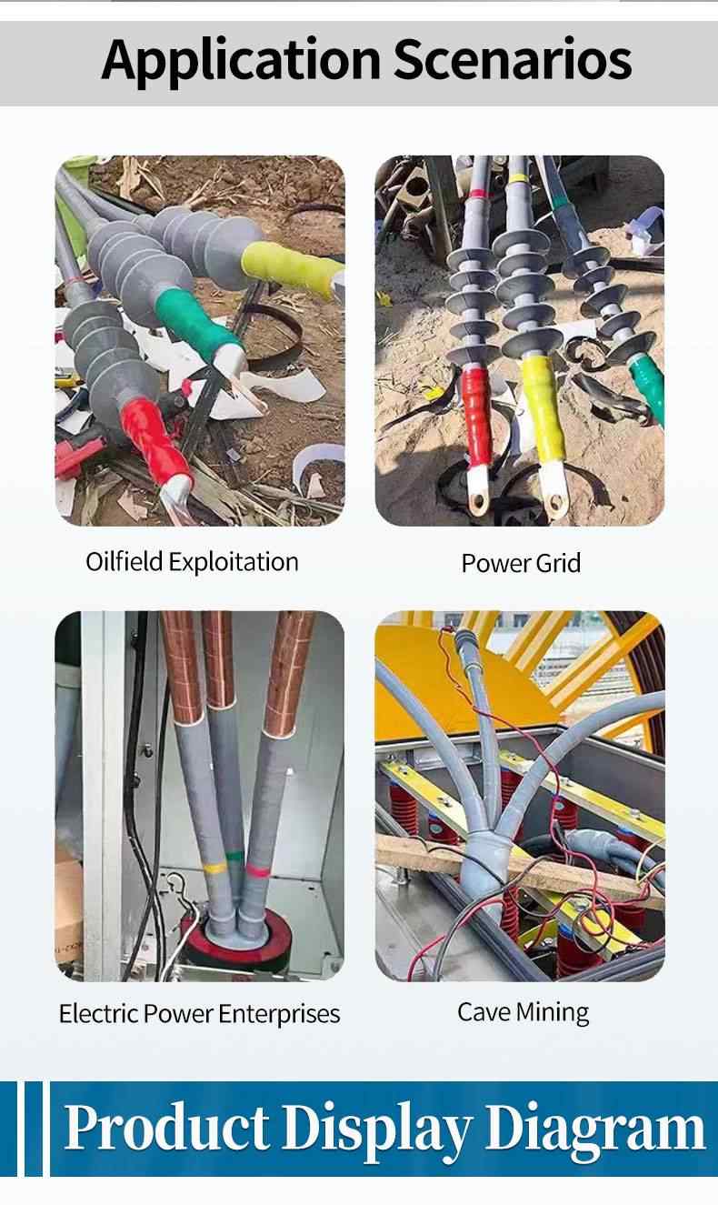 10-35kV Cold Shrink Cable Termination 10