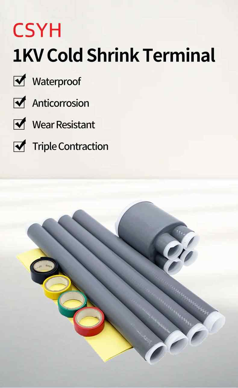 1kV Cold Shrink Termination Kit Accessories 1
