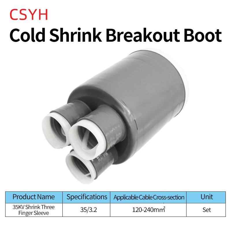 35kV Cold Shrink 3-Finger Sleeve (120~240mm²) / Gray
