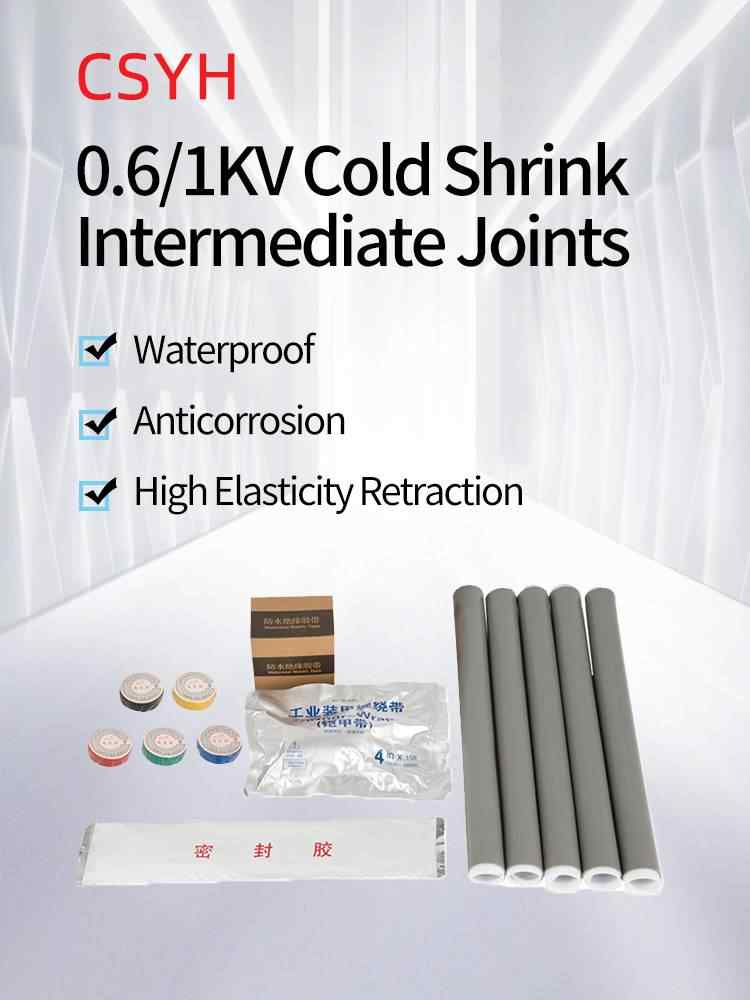 Low Voltage Cold Shrink Cable Joint
