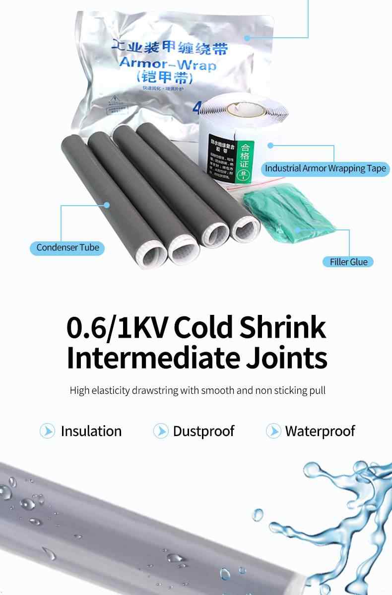 Low Voltage Cold Shrink Cable Joint 4