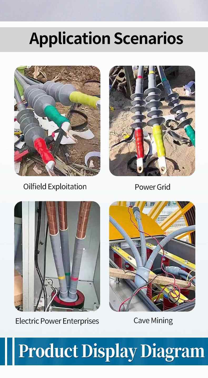 Low Voltage Cold Shrink Cable Joint 9