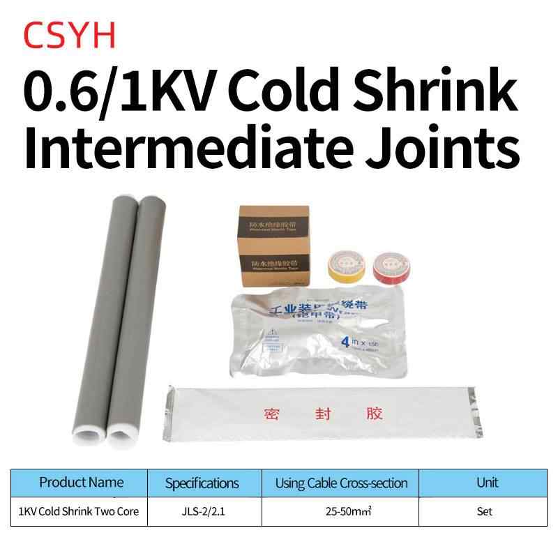 1kV 2-Core Cable Joint JLS-2.1 25-50mm² / Gray