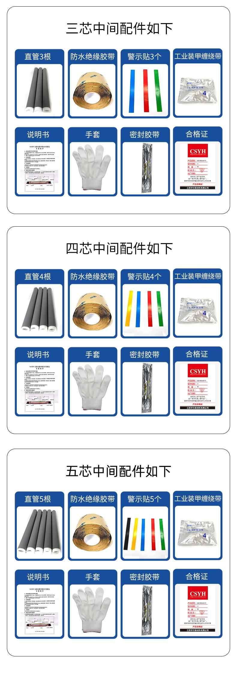 低压·冷缩电缆中间 17